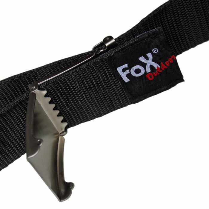 Fox Outdoor Gürtel mit Geldfach, durchgehender Reißverschluss